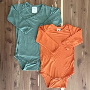 kate quinn long sleeve bodysuits 6-12m